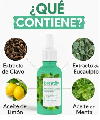 GOTAS PARA MAL ALIENTO BREATIFY