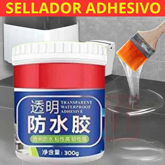 Sellador Impermeabilizante Transparente para Paredes Exteriores (300g)