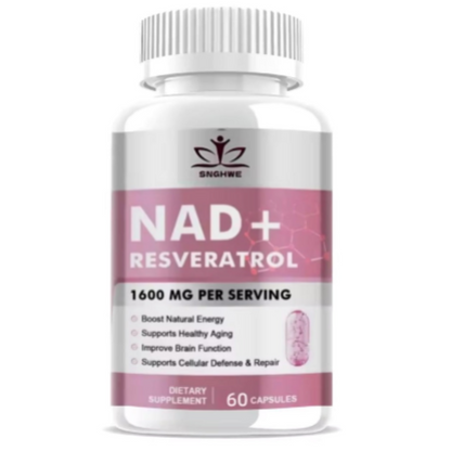 NAD+RESVERATROL 60 CAPSULAS