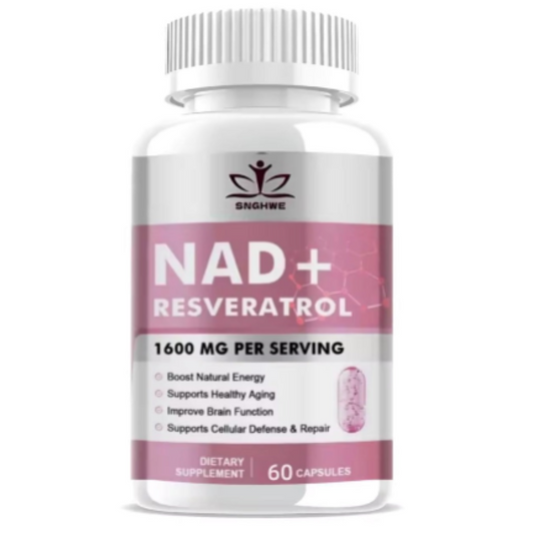 NAD+RESVERATROL 60 CAPSULAS